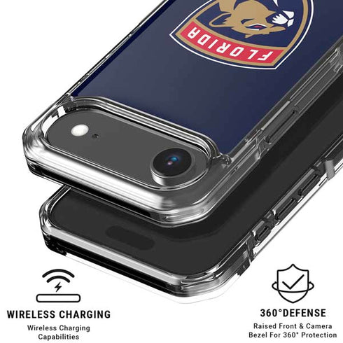 NHL Florida Panthers Distressed iPhone 17 Air Clear Case