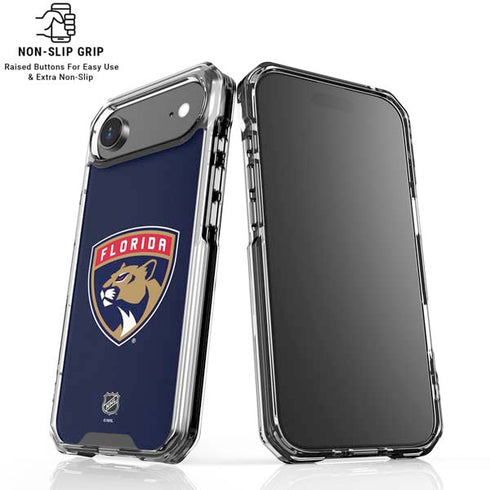 NHL Florida Panthers Distressed iPhone 17 Air Clear Case