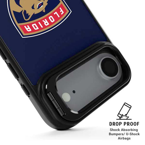 NHL Florida Panthers Distressed iPhone 17 Air Kickstand Case