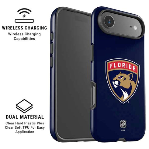 NHL Florida Panthers Distressed iPhone 17 Air Magsafe Impact Case