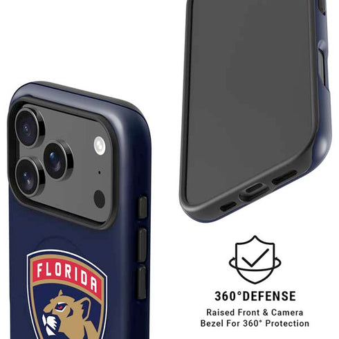 NHL Florida Panthers Distressed iPhone 17 Pro Max Magsafe Impact Case