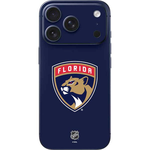 NHL Florida Panthers Distressed iPhone 17 Pro Max Skin
