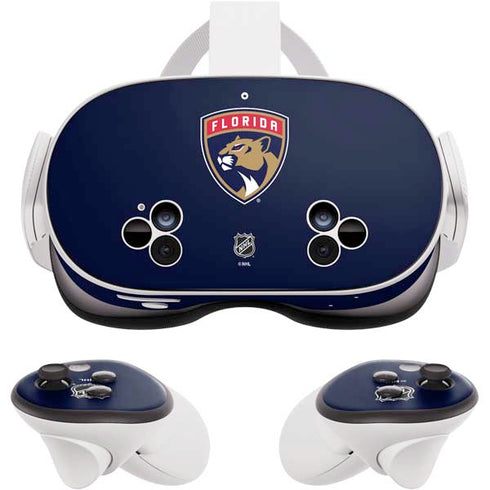 NHL Florida Panthers Distressed Meta Quest 3S Skin