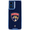 NHL Florida Panthers Distressed Moto G 5G (2024) Clear Case
