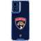 NHL Florida Panthers Distressed Moto G Play 4G (2024) Clear Case