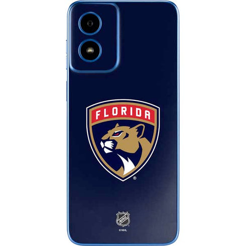 NHL Florida Panthers Distressed Moto G Play 4G (2024) Skin