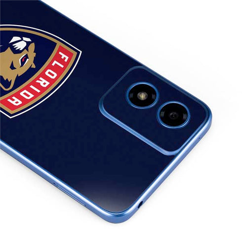 NHL Florida Panthers Distressed Moto G Play 4G (2024) Skin