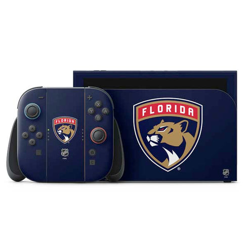 NHL Florida Panthers Distressed Nintendo Skins