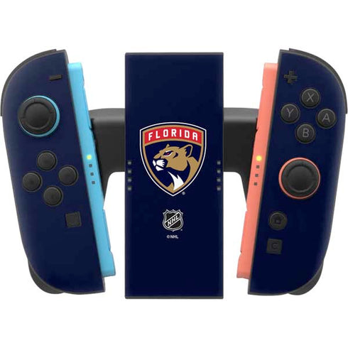 NHL Florida Panthers Distressed Nintendo Switch 2 (2025) Joy-Con Controller Skin