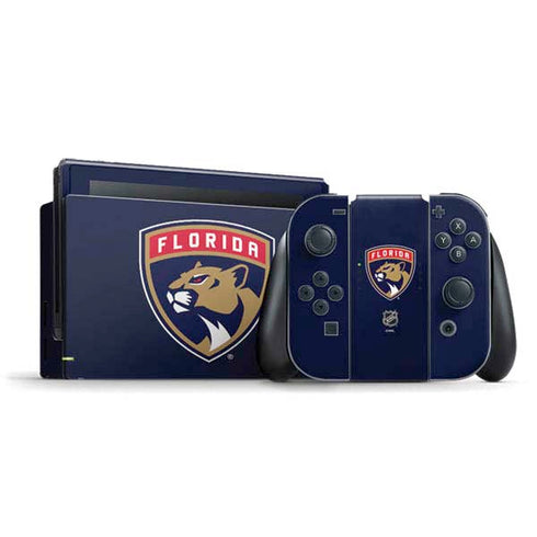 NHL Florida Panthers Distressed Nintendo Skins