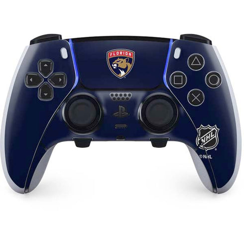 NHL Florida Panthers Distressed PS5 DualSense Edge Pro Controller Skin