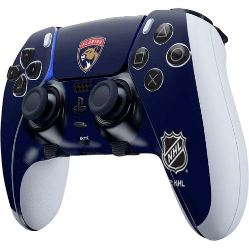 NHL Florida Panthers Distressed PS5 DualSense Edge Pro Controller Skin