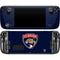 NHL Florida Panthers Distressed Steam Deck Handheld Gaming Computer OLED Skin