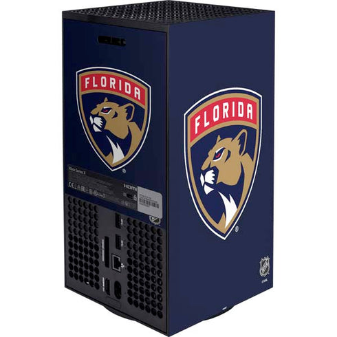 NHL Florida Panthers Distressed XBox Series X Digital Edition Bundle Skin