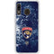 NHL Florida Panthers Frozen Galaxy A20 Clear Case