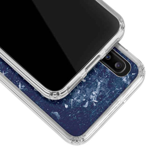 NHL Florida Panthers Frozen Galaxy A20 Clear Case