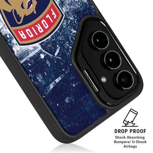NHL Florida Panthers Frozen Galaxy S24 FE Kickstand Case