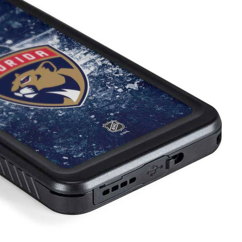 NHL Florida Panthers Frozen Galaxy S24 Plus Waterproof Case