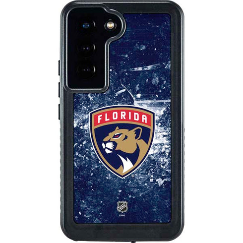 NHL Florida Panthers Frozen Galaxy S24 Waterproof Case