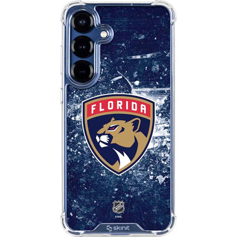 NHL Florida Panthers Frozen Galaxy S25 Clear Case
