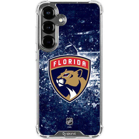 NHL Florida Panthers Frozen Galaxy S26 Plus Clear Case