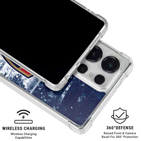 NHL Florida Panthers Frozen Galaxy S26 Ultra Clear Case