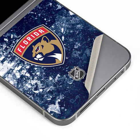 NHL Florida Panthers Frozen Galaxy Z Flip6 Skin