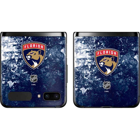 NHL Florida Panthers Frozen Galaxy Z Flip Skin