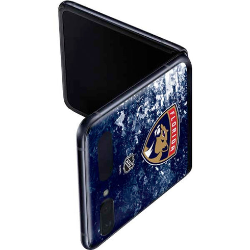 NHL Florida Panthers Frozen Galaxy Z Flip Skin