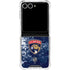 NHL Florida Panthers Frozen Galaxy Z Flip7 Clear Case