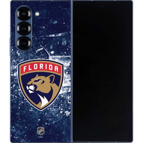 NHL Florida Panthers Frozen Galaxy Z Fold6 Skin