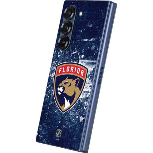 NHL Florida Panthers Frozen Galaxy Z Fold6 Skin
