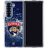 NHL Florida Panthers Frozen Galaxy Z Fold7 Clear Case