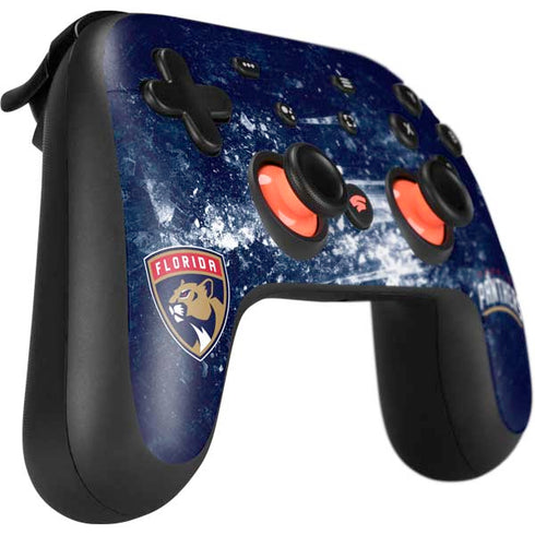NHL Florida Panthers Frozen Google Stadia Controller Skin