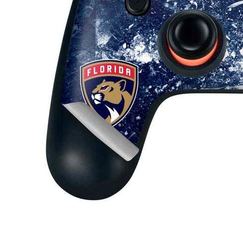 NHL Florida Panthers Frozen Google Stadia Controller Skin