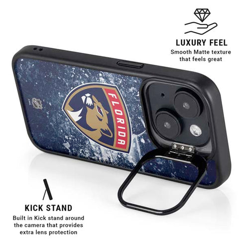 NHL Florida Panthers Frozen iPhone 13 Kickstand Case