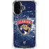 NHL Florida Panthers Frozen iPhone 16 Plus Clear Case