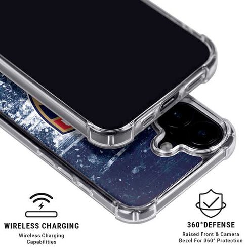NHL Florida Panthers Frozen iPhone 16 Plus MagSafe Case