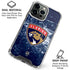 NHL Florida Panthers Frozen iPhone 16 Pro Max Clear Case