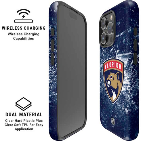 NHL Florida Panthers Frozen iPhone 16 Pro Max Magsafe Impact Case