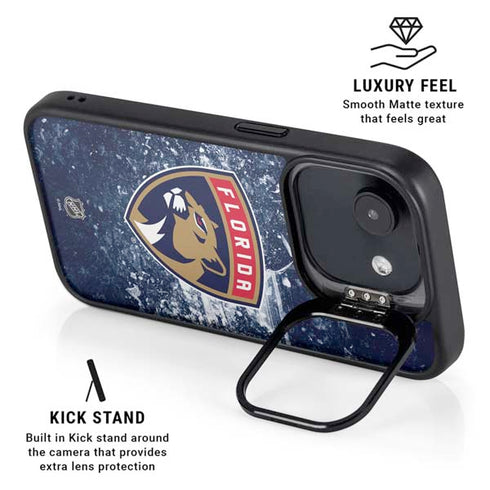 NHL Florida Panthers Frozen iPhone 16e Kickstand Case