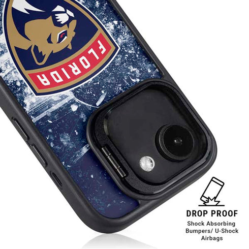 NHL Florida Panthers Frozen iPhone 16e Kickstand Case