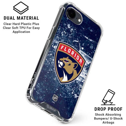 NHL Florida Panthers Frozen iPhone 16e Clear Case