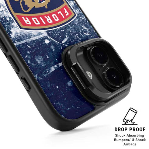 NHL Florida Panthers Frozen iPhone 17 Kickstand Case