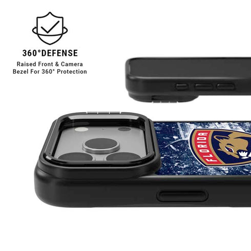 NHL Florida Panthers Frozen iPhone 17 Pro Kickstand Case