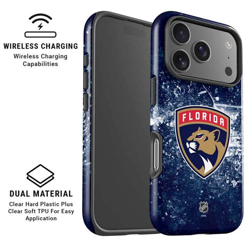 NHL Florida Panthers Frozen iPhone 17 Pro Max Magsafe Impact Case