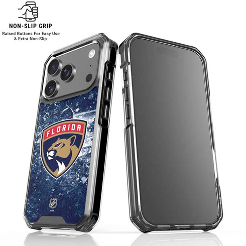 NHL Florida Panthers Frozen iPhone 18 Pro Clear Case