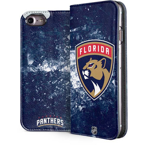 NHL Florida Panthers Frozen iPhone 7 Folio Case