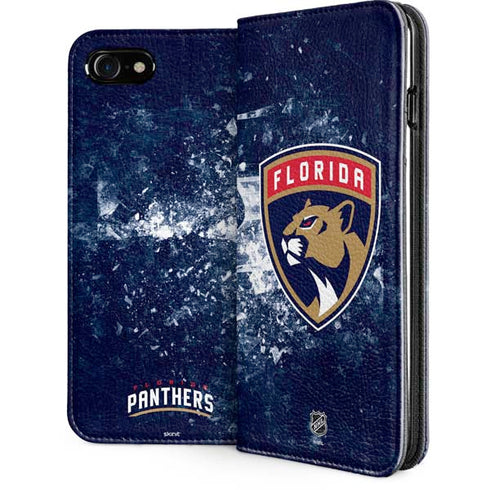 NHL Florida Panthers Frozen iPhone SE (2nd & 3rd Gen) Folio Case
