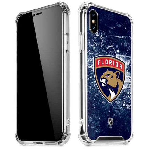 NHL Florida Panthers Frozen iPhone X/XS Clear Case